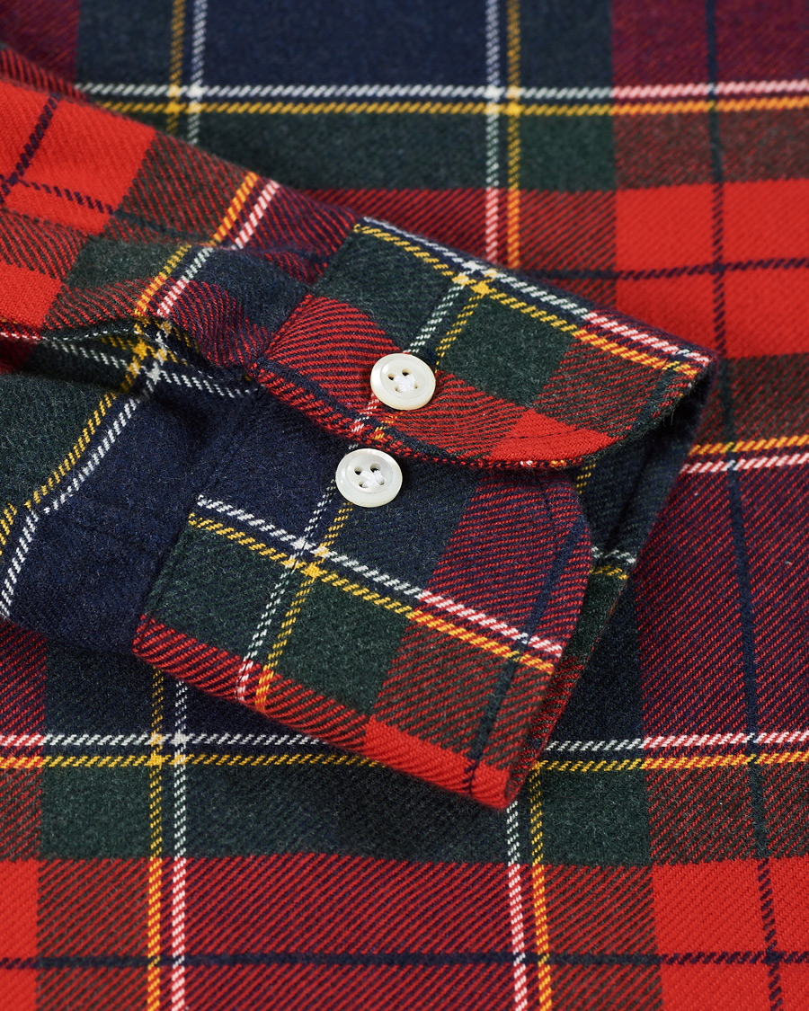 Herre | Skjorter | Morris Heritage | Tartan Button Down Shirt Multi