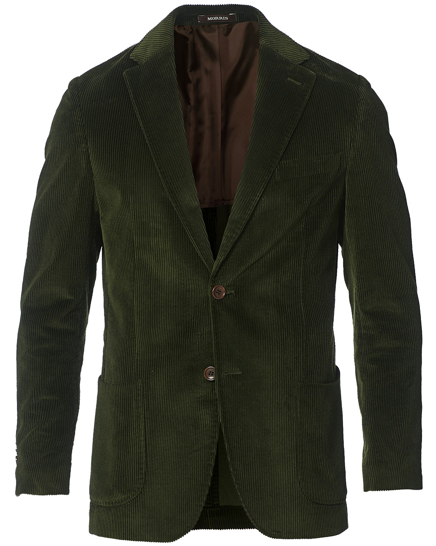 Herre | Dressjakker | Morris Heritage | Mike Corduroy Blazer Green