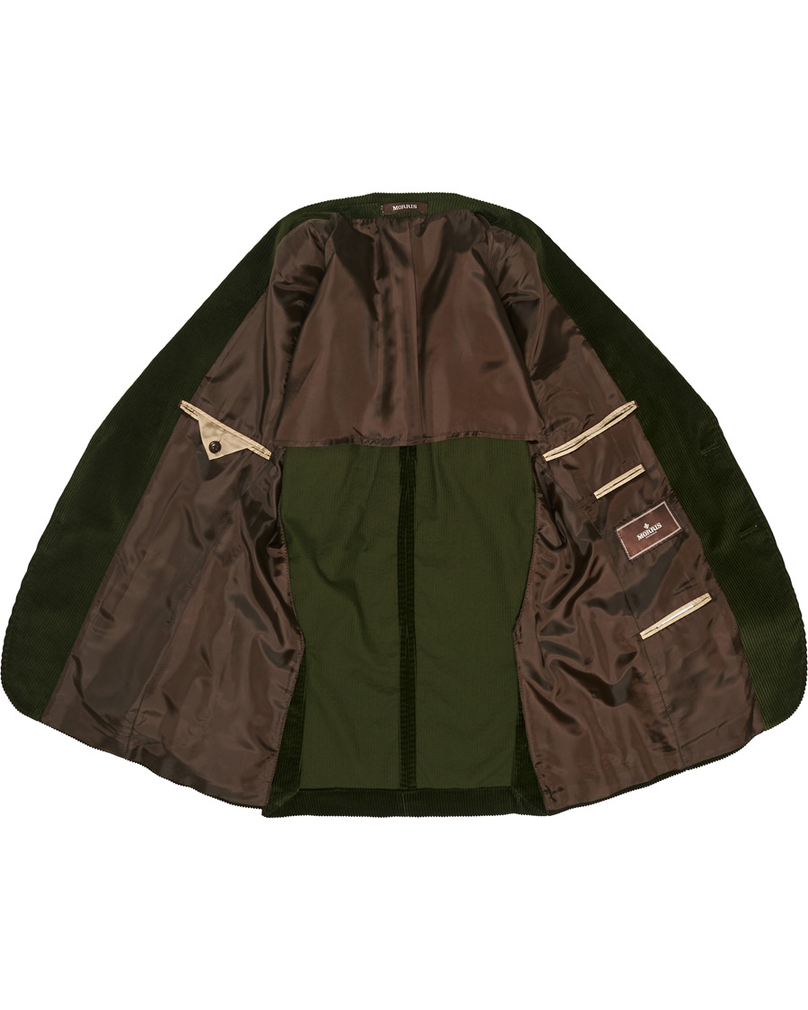 Herre | Dressjakker | Morris Heritage | Mike Corduroy Blazer Green