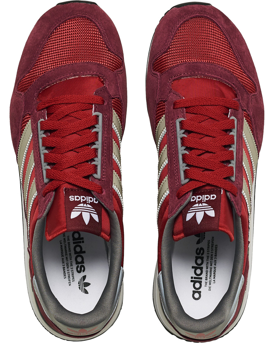 Herre | adidas Originals ZX 500 Sneaker Burgundy | adidas Originals | ZX 500 Sneaker Burgundy