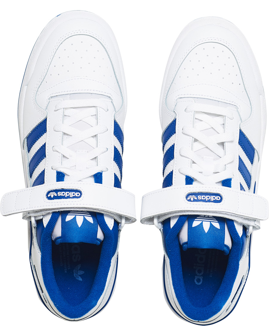 Herre | adidas Originals Forum Low Sneaker White/Blue | adidas Originals | Forum Low Sneaker White/Blue