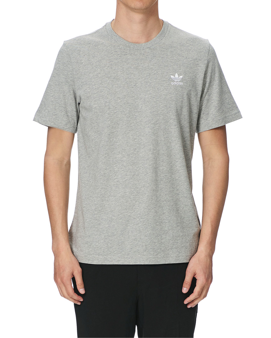 Herre | T-Shirts | adidas Originals | Essential Tee Grey Melange