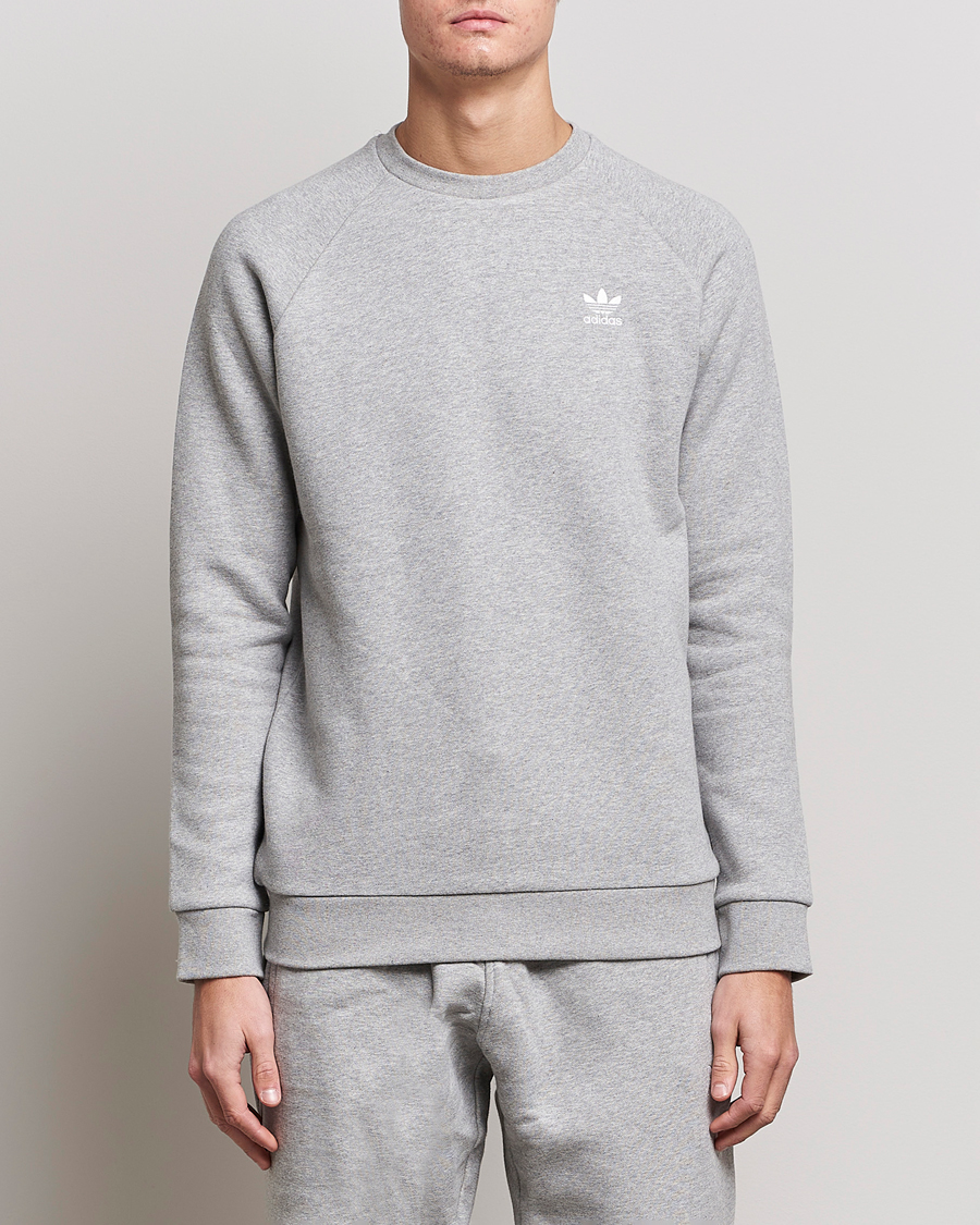 Herre | Gensere | adidas Originals | Essential Trefoil Sweatshirt Grey