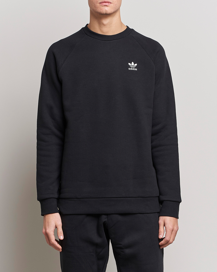 Herre |  | adidas Originals | Essential Trefoil Sweatshirt Black