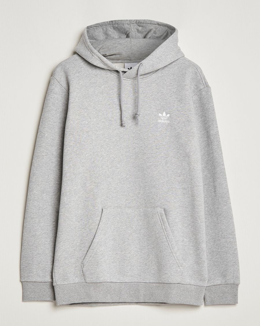 Herre | Gensere | adidas Originals | Essential Hoodie Grey Melange