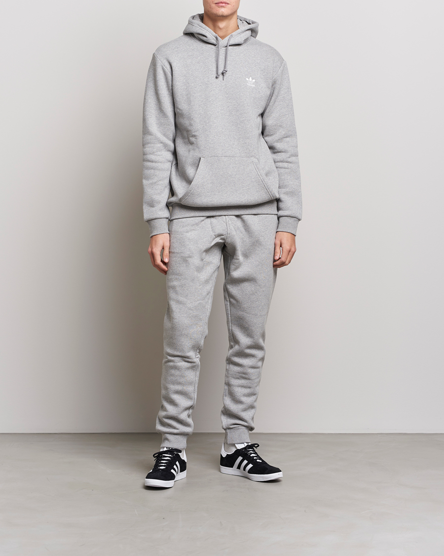 Herre | Gensere | adidas Originals | Essential Hoodie Grey Melange