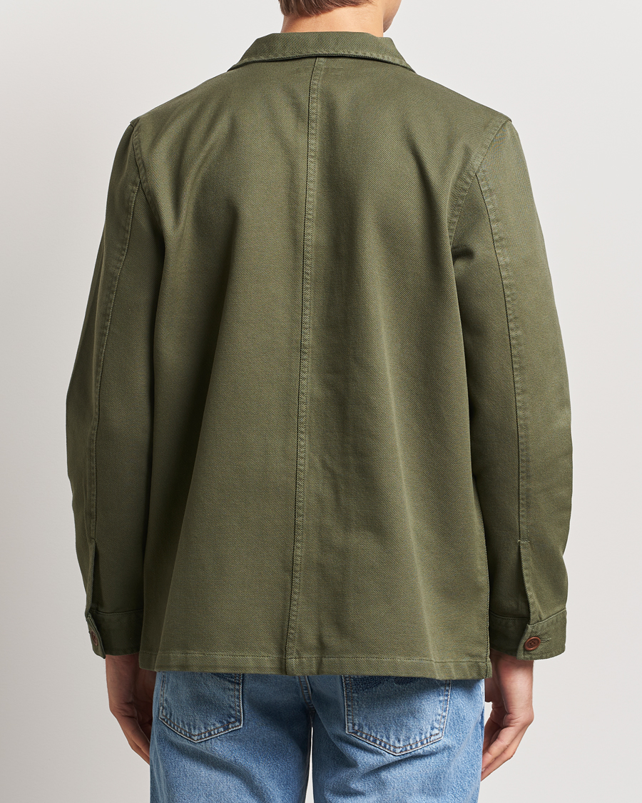Herre | Skjorter | Nudie Jeans | Barney Worker Overshirt Olive