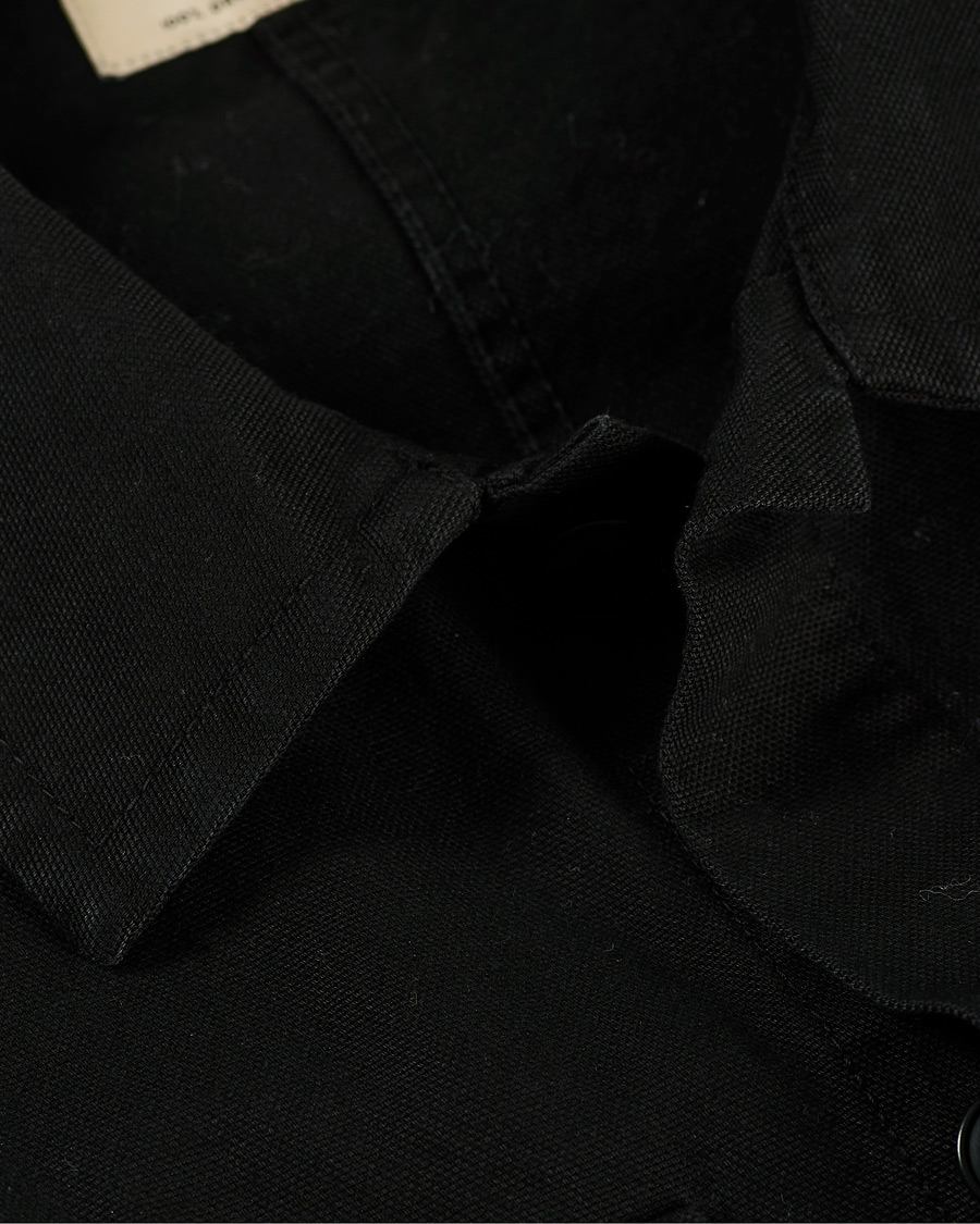Herre | Nudie Jeans Colin Canvas Overshirt Black | Nudie Jeans | Colin Canvas Overshirt Black