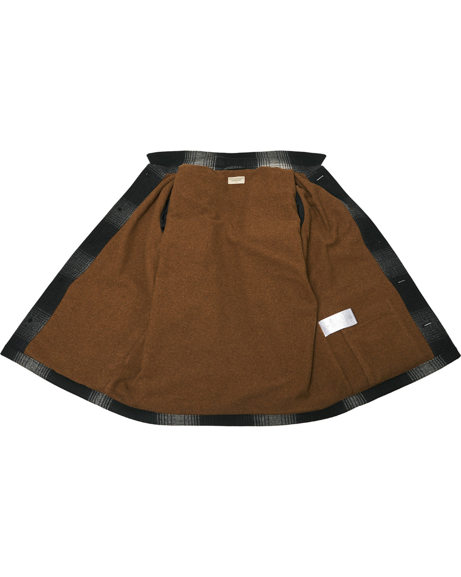 Herre | Jakker | Nudie Jeans | Mangan Shadow Check Lumber Jacket Black/Grey