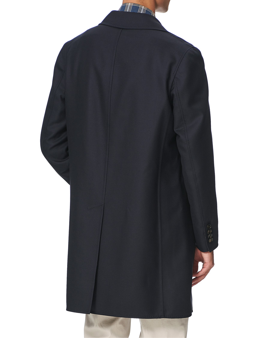 Herre | Jakker | Brioni | Unconstructed Wool Coat Navy