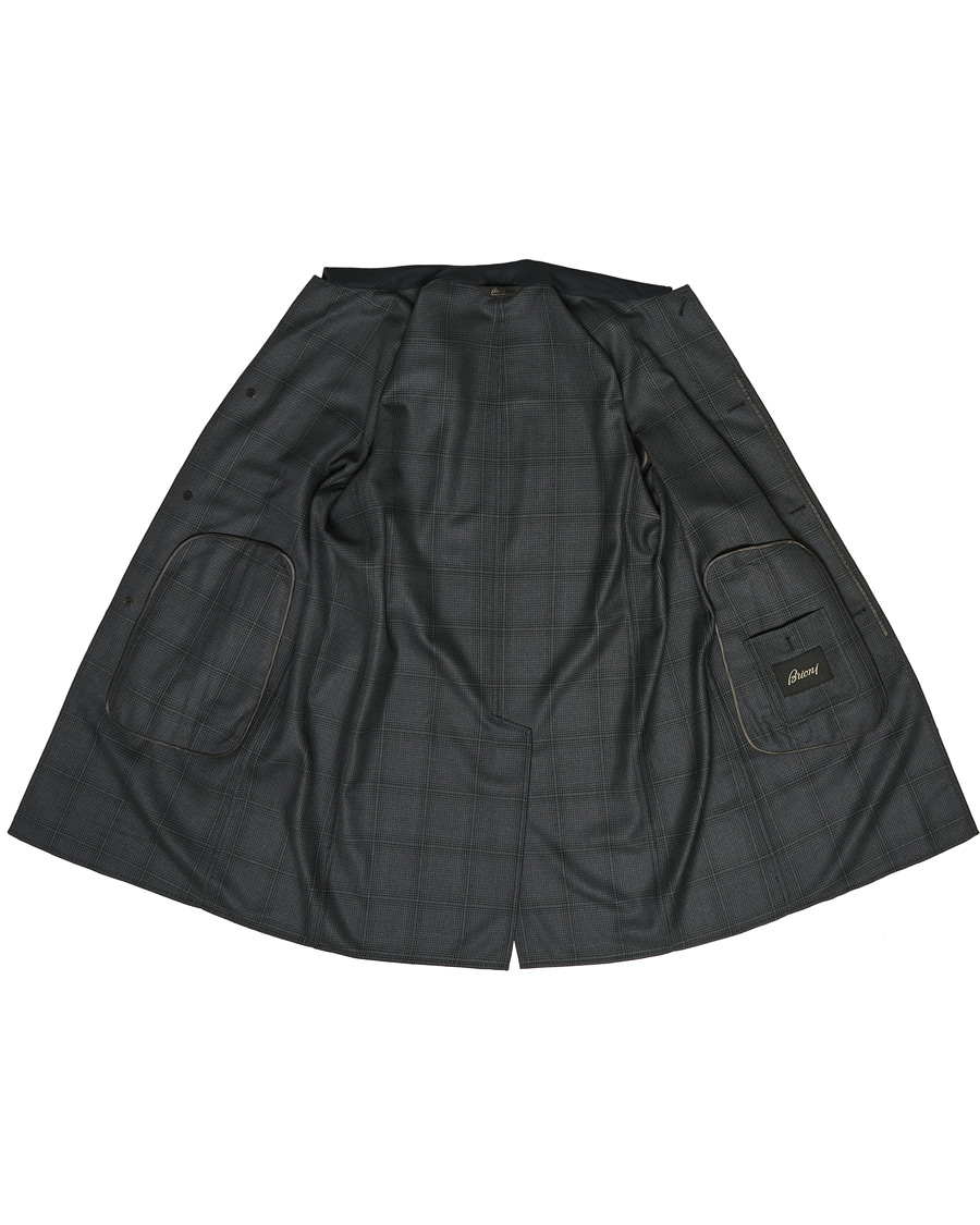 Herre | Jakker | Brioni | Unconstructed Wool Coat Navy