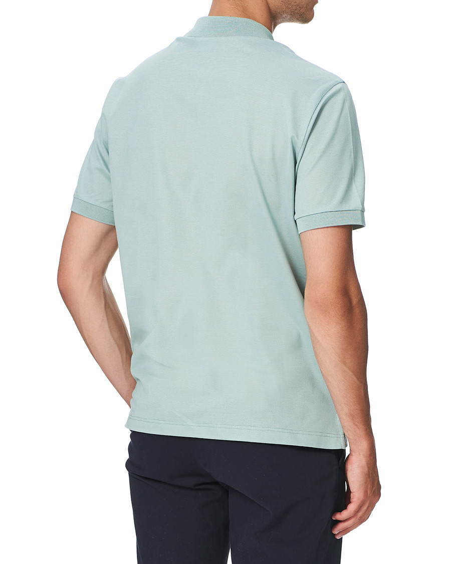 Herre | Pikéer | Brioni | Contrast Placket Polo Piquet Aqua