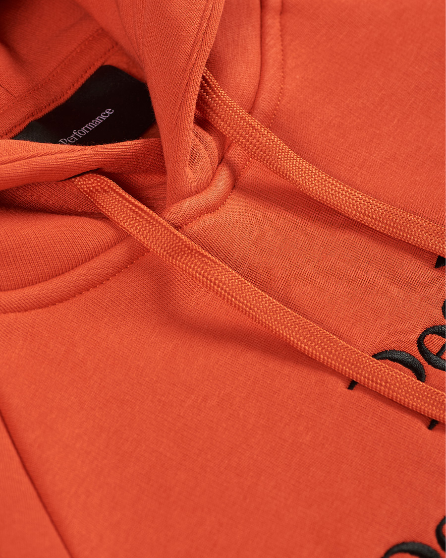 Herre | Gensere | Peak Performance | Original Logo Hoodie Orange