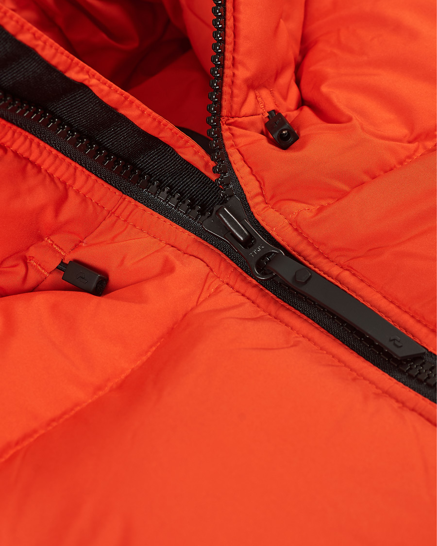 Herre | Jakker | Peak Performance | Rivel Down Hooded Jacket Orange