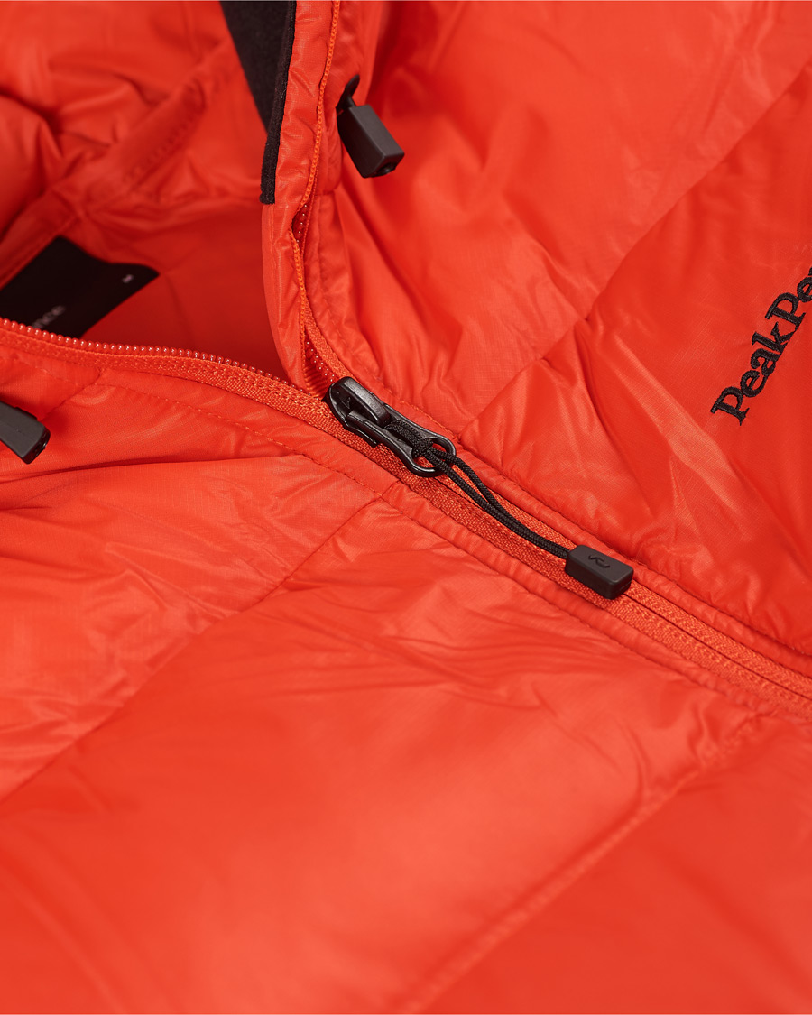 Herre | Jakker | Peak Performance | Frost Down Hooded Jacket Racing Red