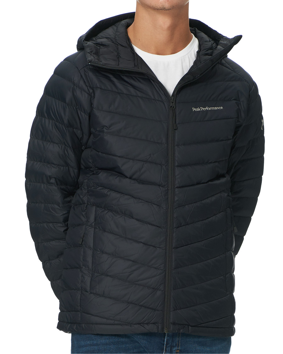 Herre | Jakker | Peak Performance | Frost Liner Down Hooded Jacket Black