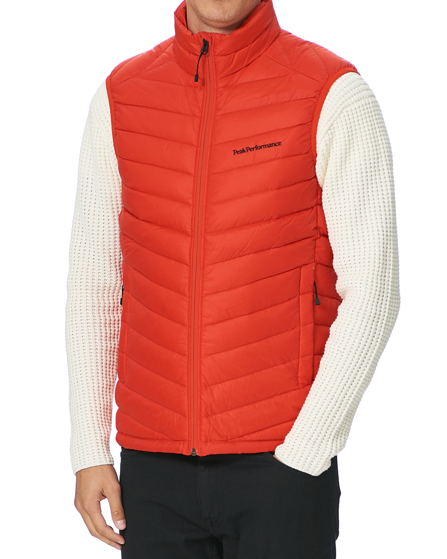 Herre | Jakker | Peak Performance | Frost Down Vest Racing Red
