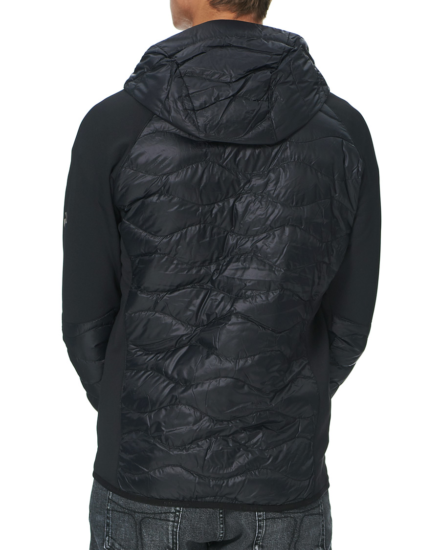 Herre | Jakker | Peak Performance | Helium Hybrid Hooded Jacket Black