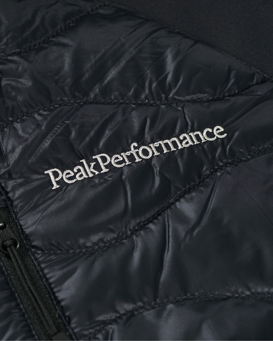 Herre | Jakker | Peak Performance | Helium Hybrid Hooded Jacket Black
