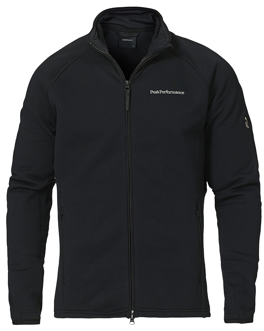 Herre | Gensere | Peak Performance | Chill Full Zip Jacket Black