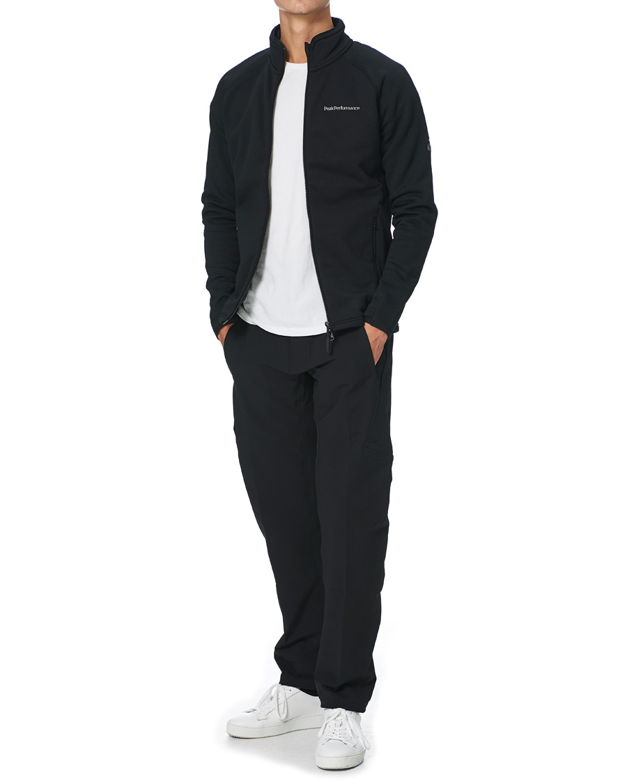 Herre | Gensere | Peak Performance | Chill Full Zip Jacket Black