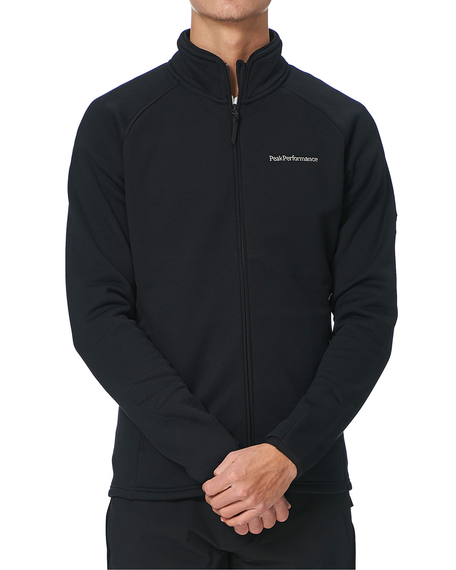 Herre | Gensere | Peak Performance | Chill Full Zip Jacket Black