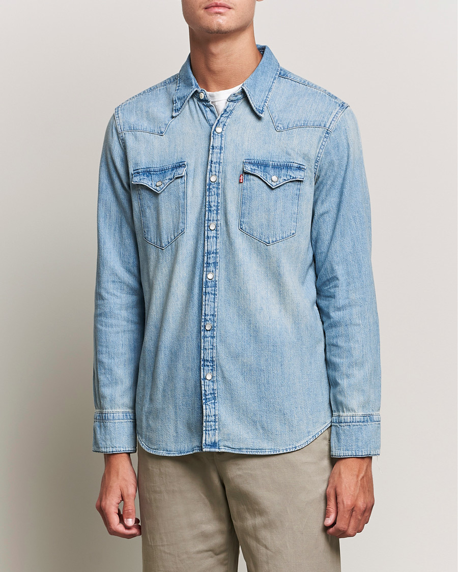 Herre |  | Levi's | Barstow Western Standard Shirt Red Cast Stone