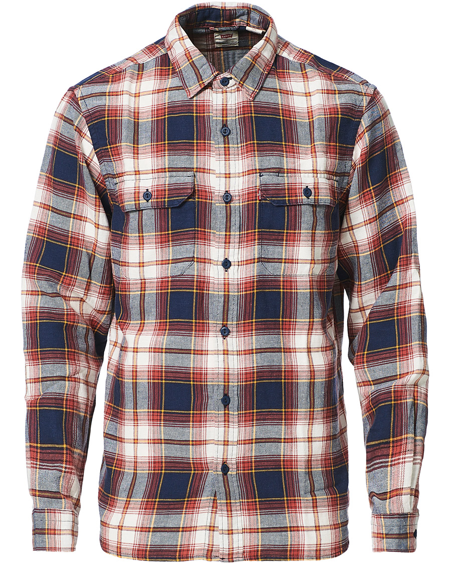Herre | Skjorter | Levi's | Jackson Worker Shirt Shoveler Peacoat