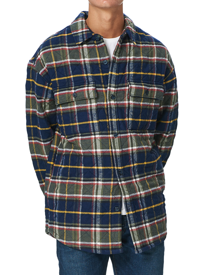 Herre | | Levi's | Padded Shirt Jacket Beryl Green