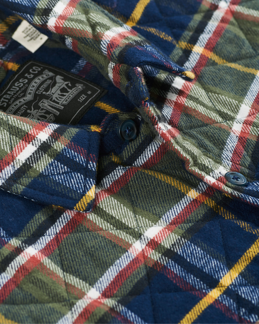Herre | Jakker | Levi's | Padded Shirt Jacket Beryl Green