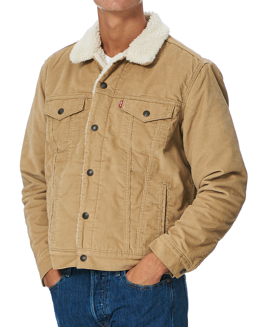 Herre | Jakker | Levi's | Type III Sherpa Trucker Chino Cord
