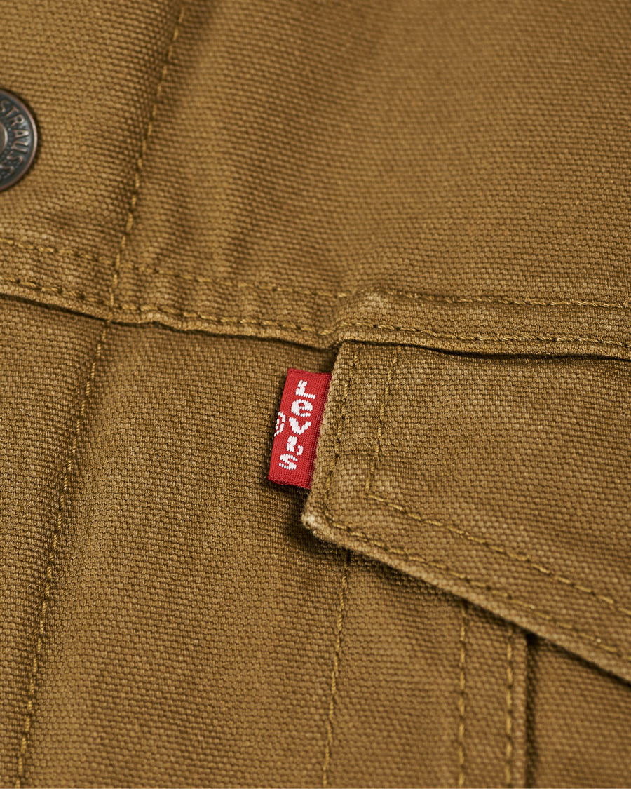 Herre | Jakker | Levi's | Type III Sherpa Trucker Cougar Canvas