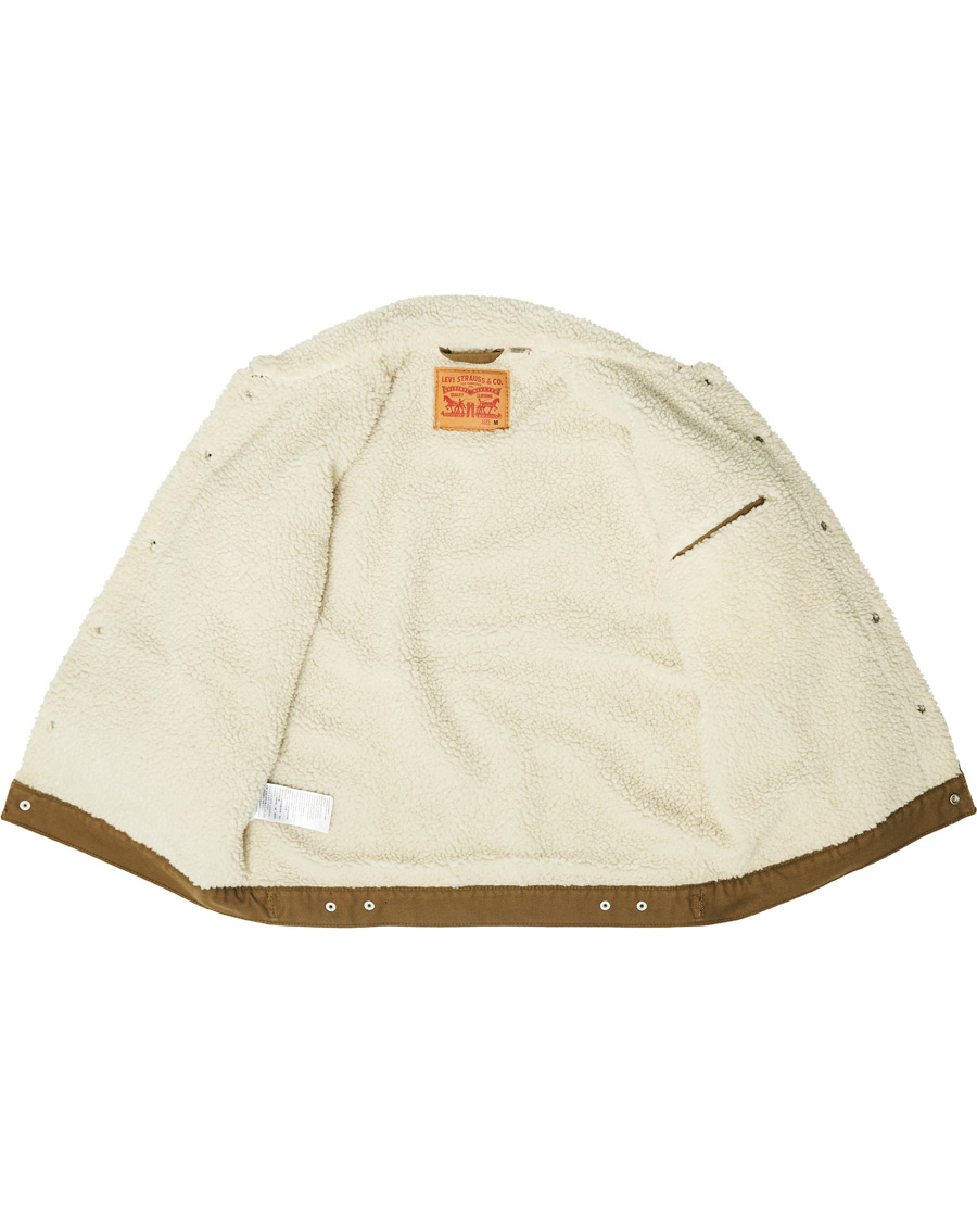 Herre | Jakker | Levi's | Type III Sherpa Trucker Cougar Canvas