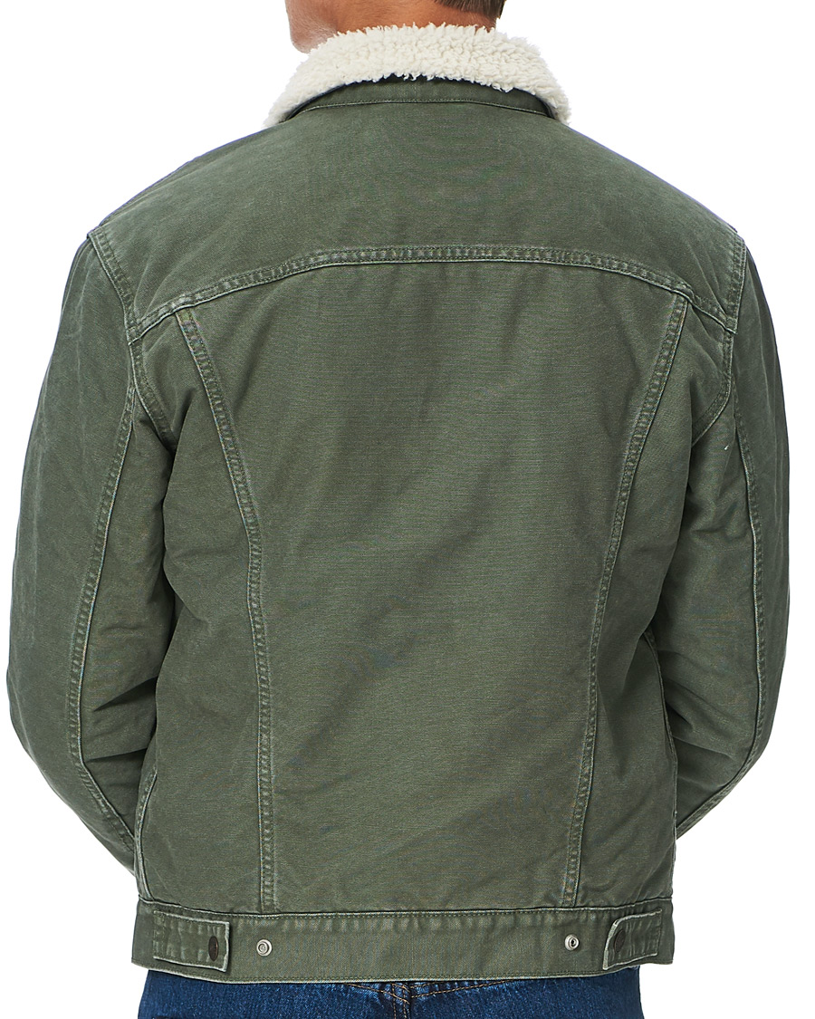 Herre | Jakker | Levi's | Type III Sherpa Trucker Thyme