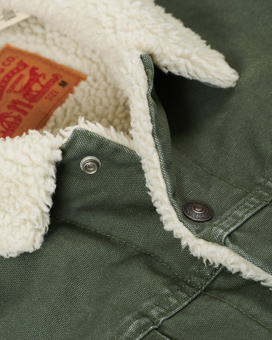 Herre | Jakker | Levi's | Type III Sherpa Trucker Thyme