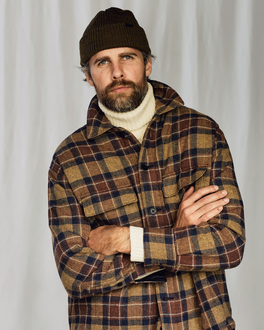 Herre | Jakker | Levi's Made & Crafted | Padded Overshirt Plaid Moj
