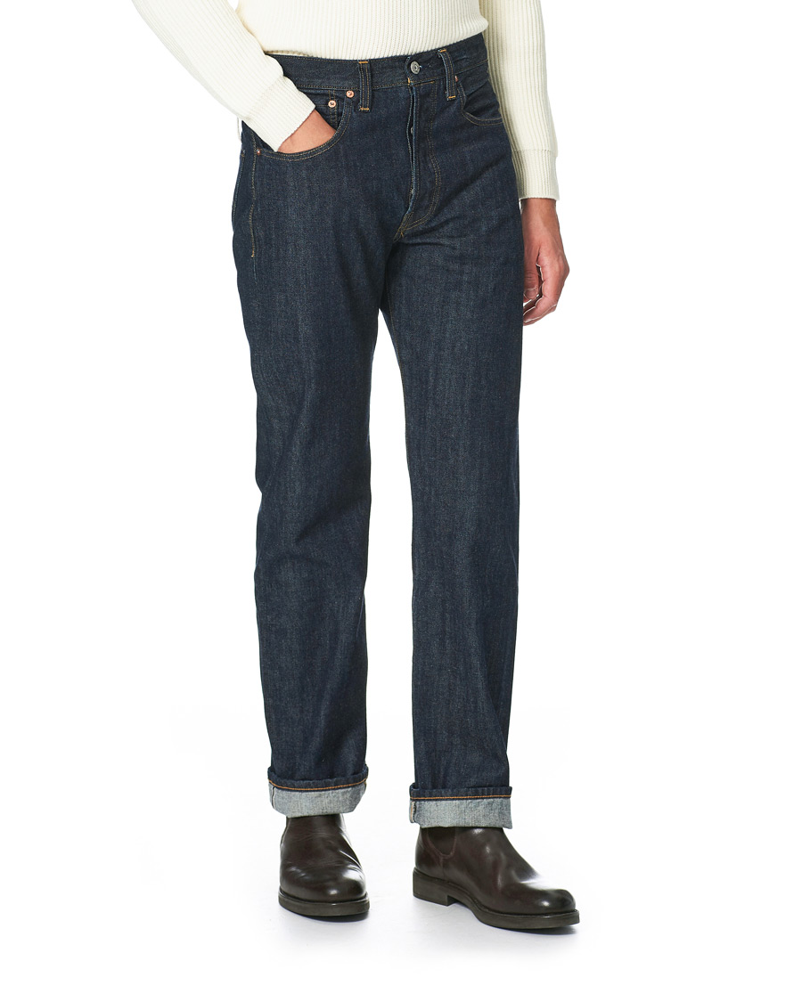 Herre | Jeans | Levi's Vintage Clothing | 1947 Straight Slim Fit 501 Selvedge Jeans New Rinse