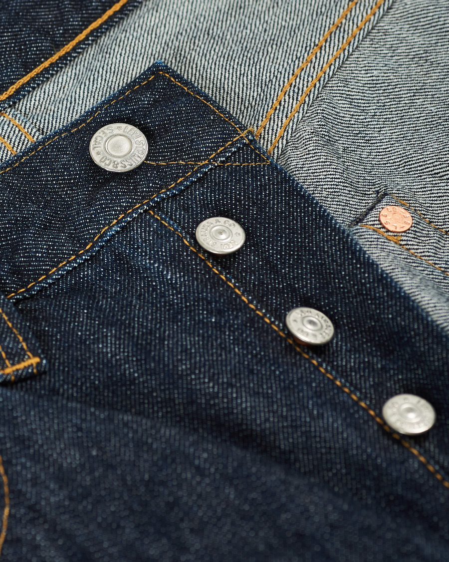Herre | Jeans | Levi's Vintage Clothing | 1947 Straight Slim Fit 501 Selvedge Jeans New Rinse