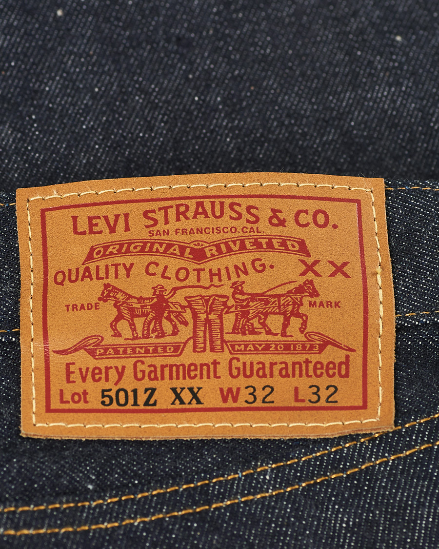 Herre | Jeans | Levi's Vintage Clothing | 1954 Straight Fit 501 Selvedge Jeans Rigid