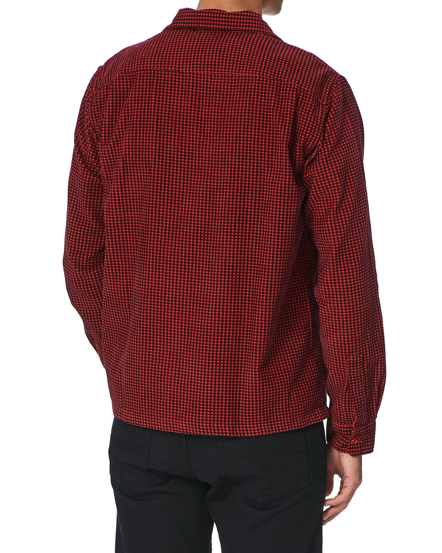 Herre | Skjorter | Levi's Vintage Clothing | Deluxe Check Shirt Dogtooth Red