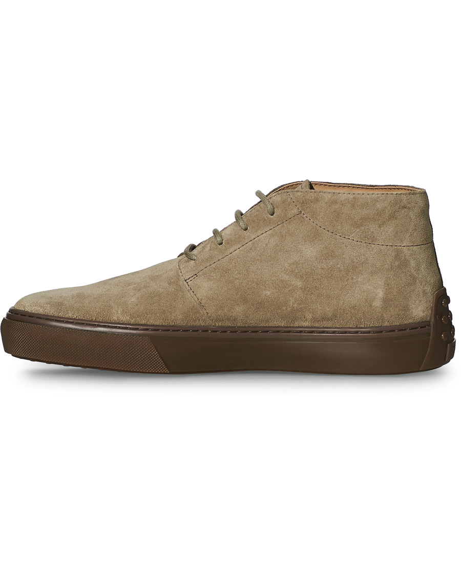 Herre | Tod's Cassetta Chukka Boot Olive Suede | Tod's | Cassetta Chukka Boot Olive Suede