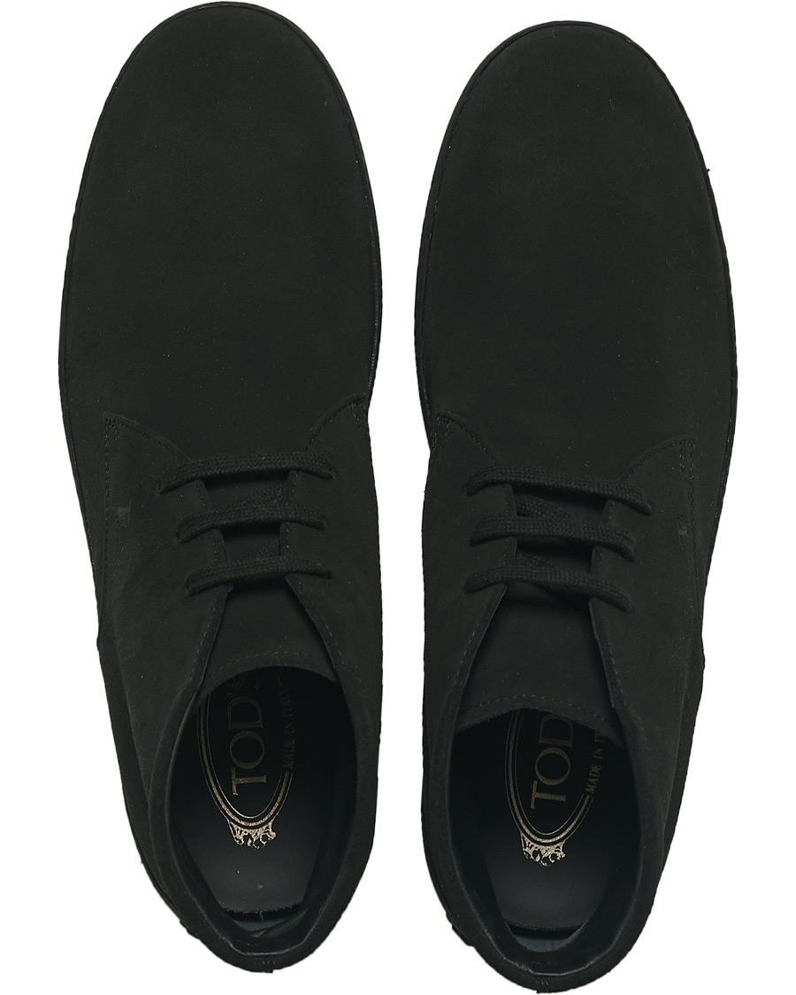 Herre | Tod's Winter Gommini Boots Black Suede | Tod's | Winter Gommini Boots Black Suede