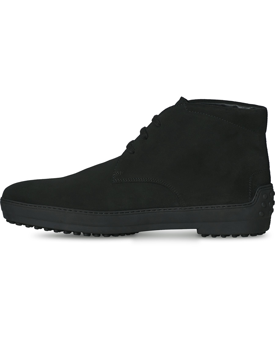 Herre | Tod's Winter Gommini Boots Black Suede | Tod's | Winter Gommini Boots Black Suede