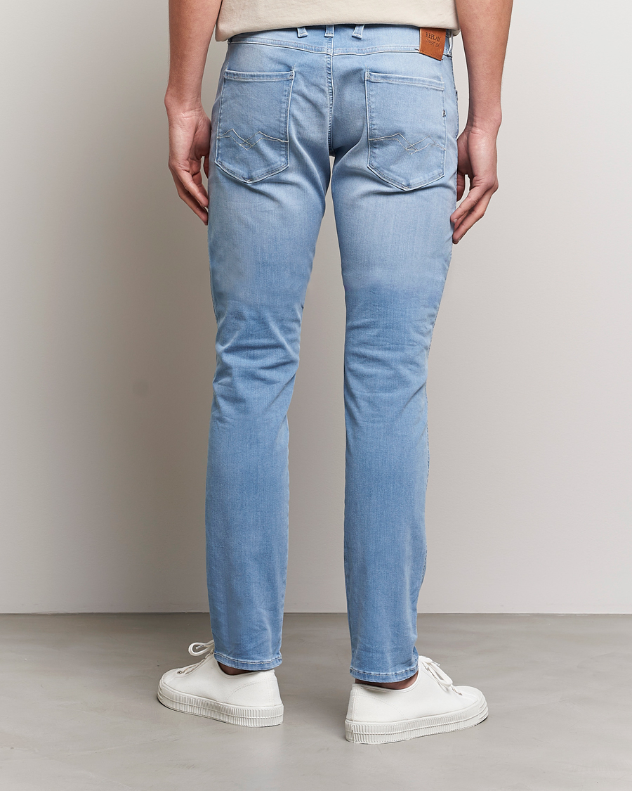 Herre | Jeans | Replay | Anbass Hyperflex X-Lite Jeans Light Blue