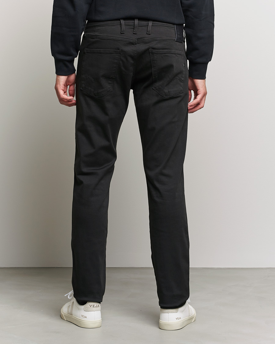 Herre | Bukser | Replay | Anbass Hyperflex X.Lite 5-Pocket Pants Black