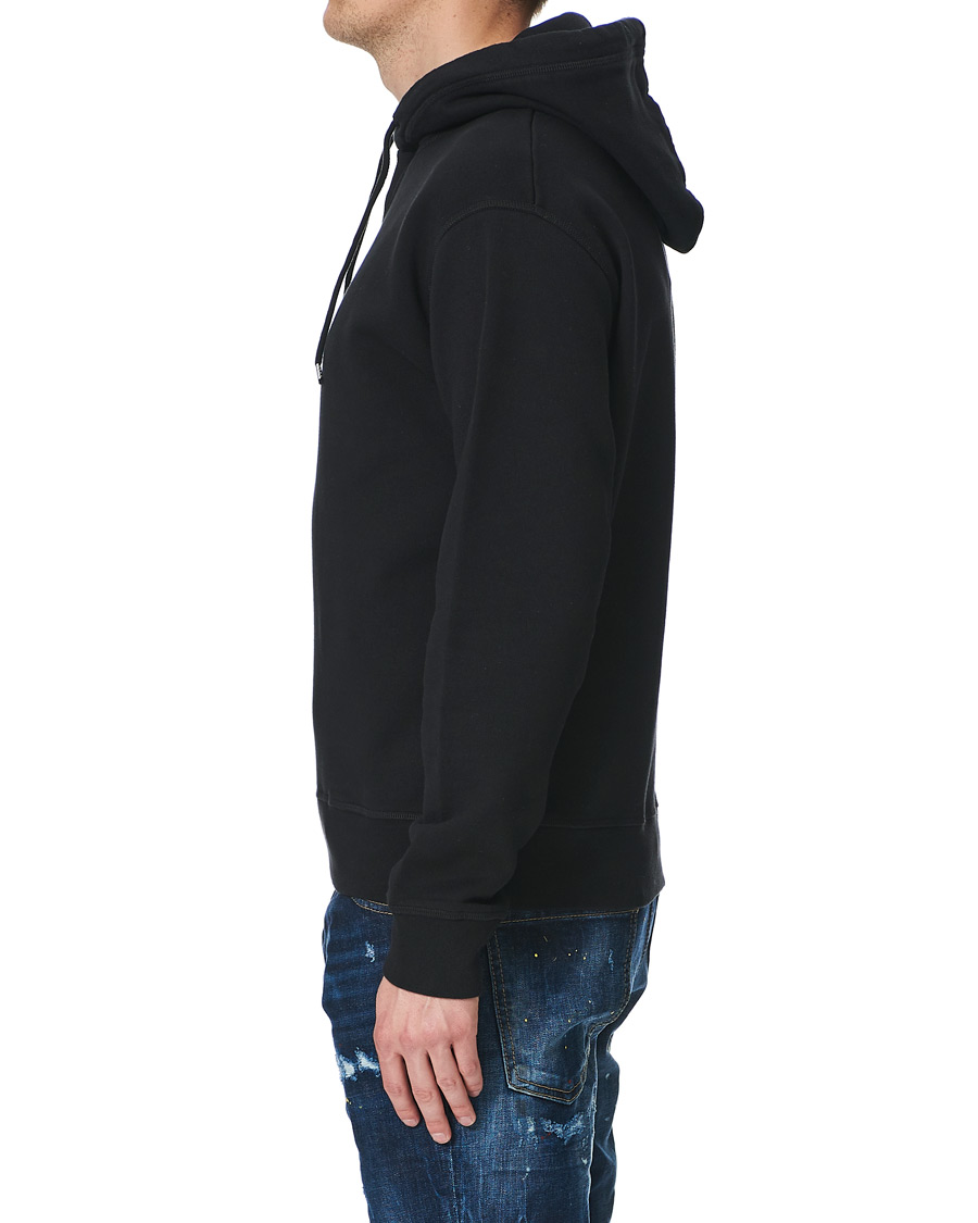 Herre | Gensere | Dsquared2 | Mini D2 Leaf Hoodie Black