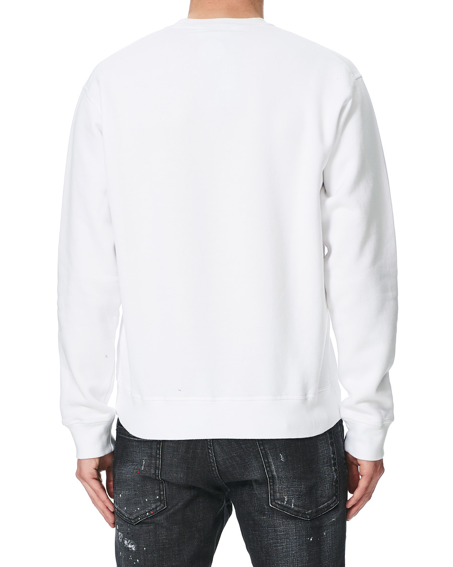 Herre | Gensere | Dsquared2 | Icon Logo Sweatshirt White