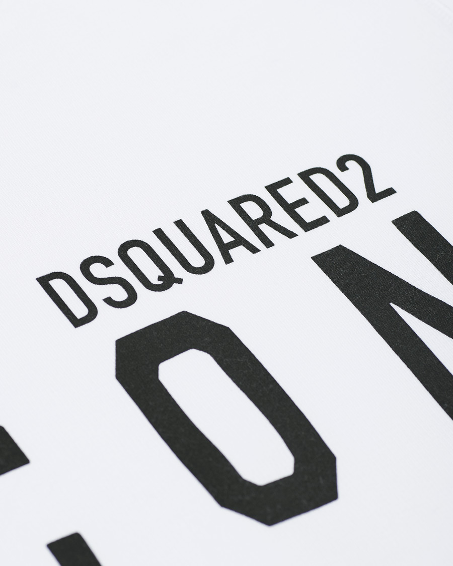 Herre | Gensere | Dsquared2 | Icon Logo Sweatshirt White