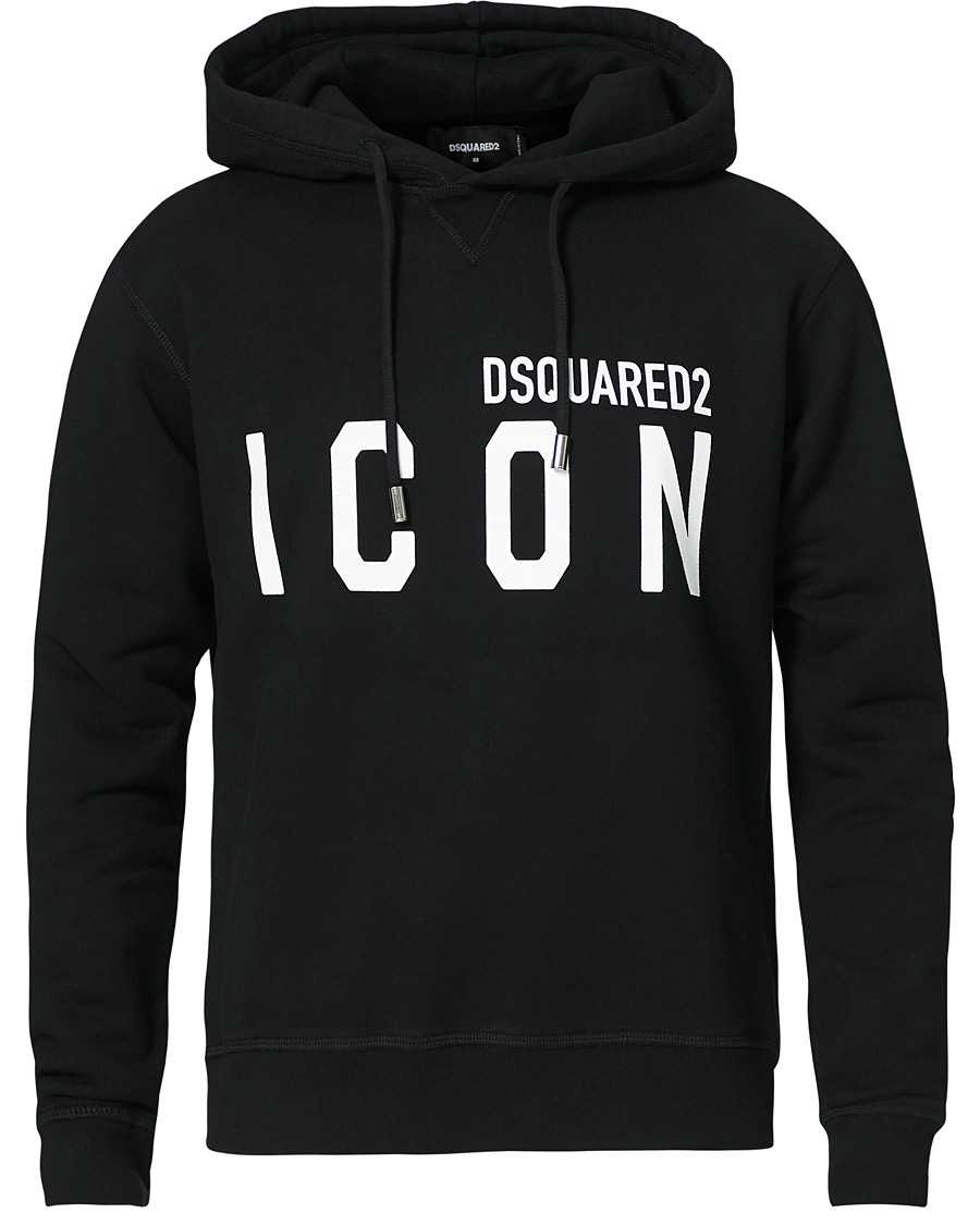 Herre | Gensere | Dsquared2 | Icon Logo Hoodie Black