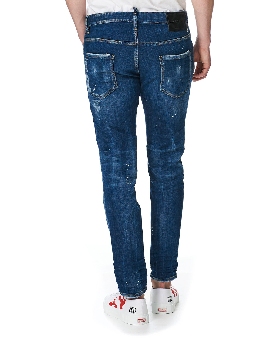 Herre | Jeans | Dsquared2 | Icon Skater Jeans Blue Wash